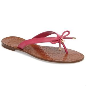 NWOT Kate Spade Charles Flip Flops Dark Pi…